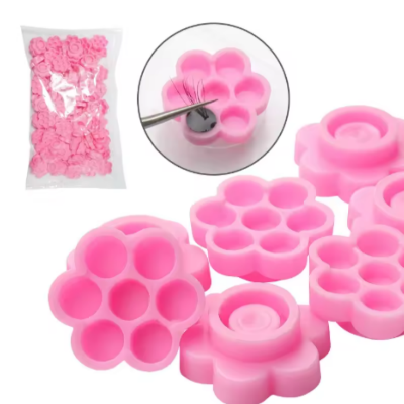 Eyelash Extension Pink Flower  - Eyelash Extension Look recension och pris