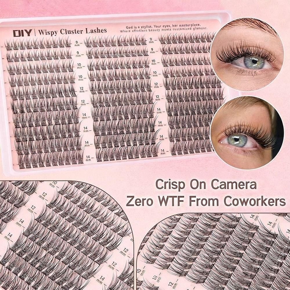 10-16mm Length False Eyelashes - Eyelash Extension Look recension och pris