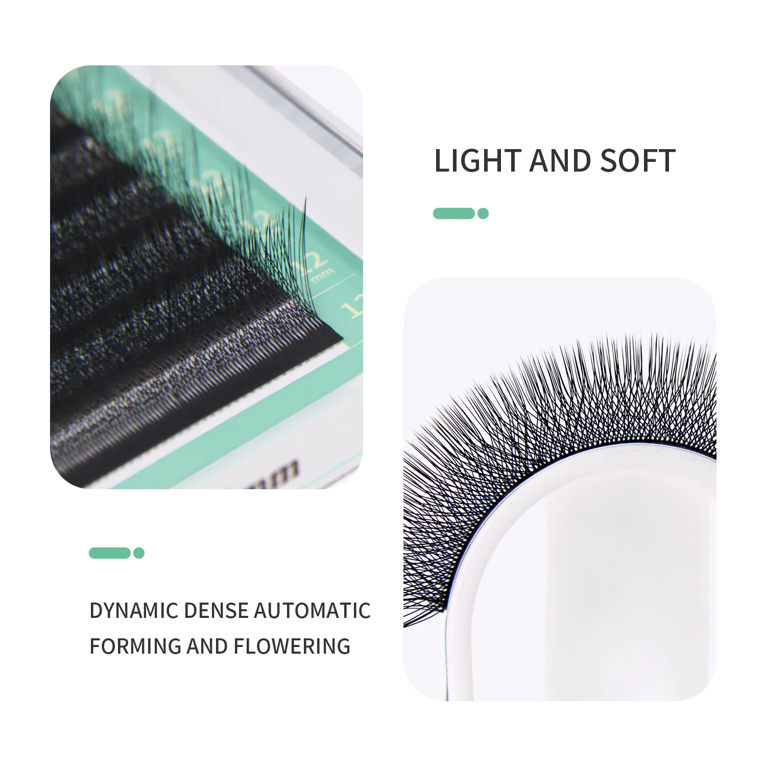 GLAMLASH 4D W Shape Eyelash Ex - Eyelash Extension Human Hair recension och pris
