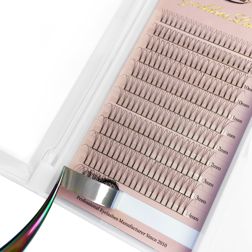 Goddess 3D Premade Fan Eyelash - Eyelash Extension Russian recension och pris