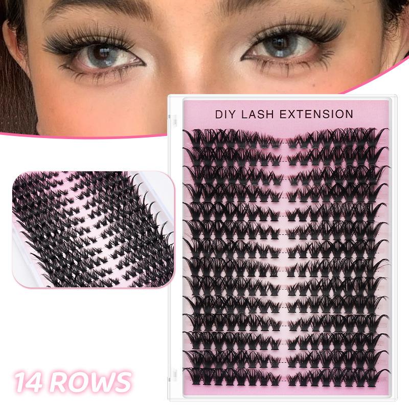 20pcs DIY False Eyelash Extens - Eyelash Extension Look recension och pris