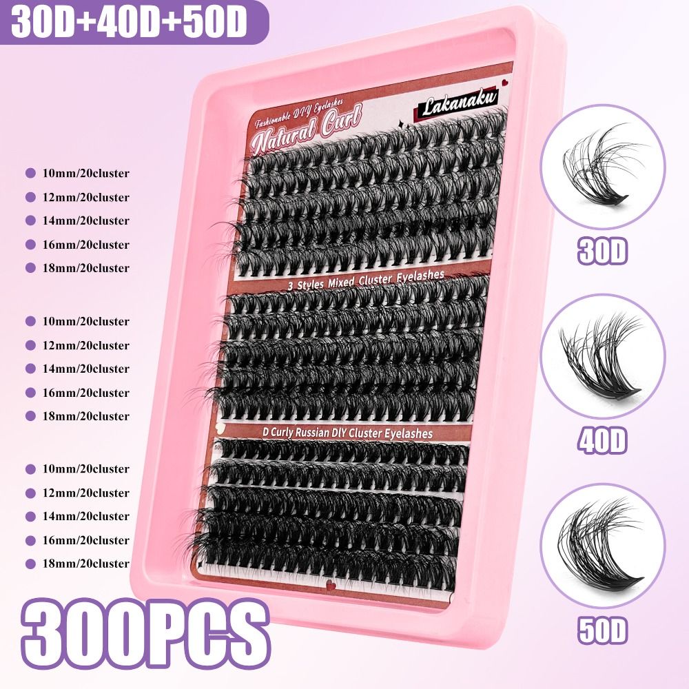 9-16mm Length False Eyelashes  - Eyelash Extension Look recension och pris