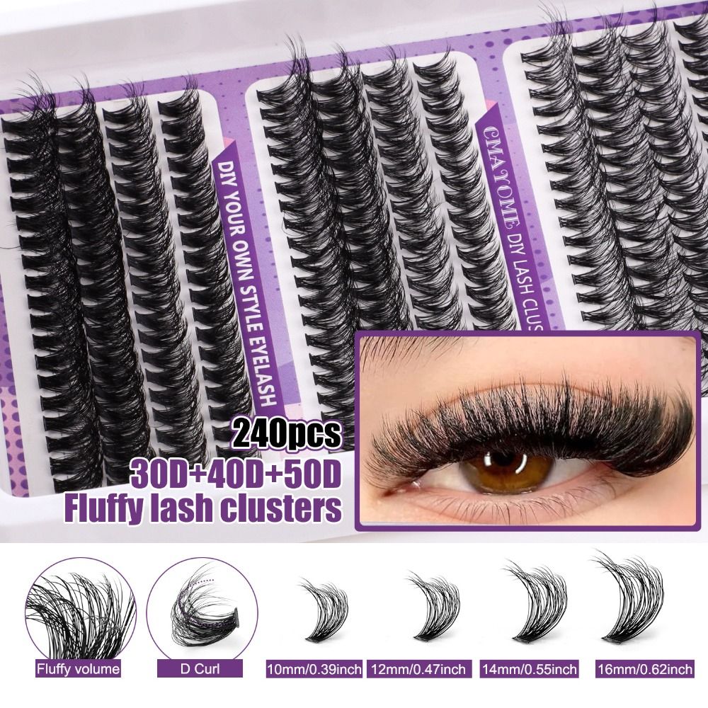 Natural Look False Eyelashes B - Eyelash Extension Look recension och pris