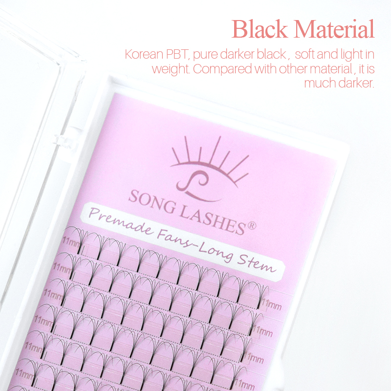 SONGLASHES Long Root 2D to 6D  - Eyelash Extension Russian recension och pris