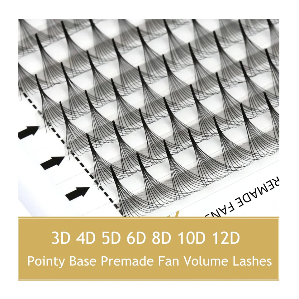 RUJADE Pointy Narrow Base Prem - Eyelash Extension Russian recension och pris