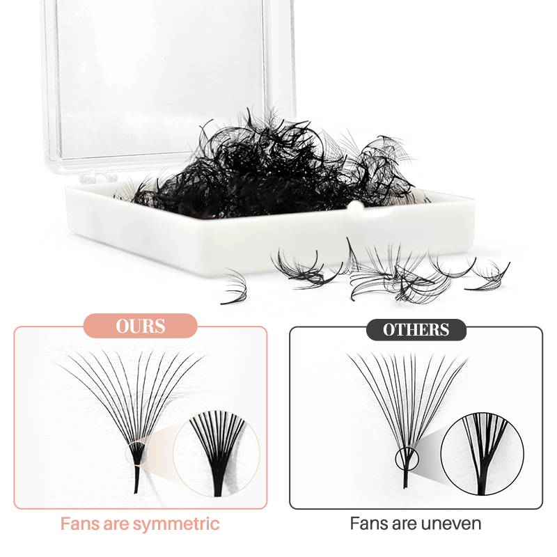500 Premade Loose Lashes Pro M - Eyelash Extension For Asian Eyes recension och pris
