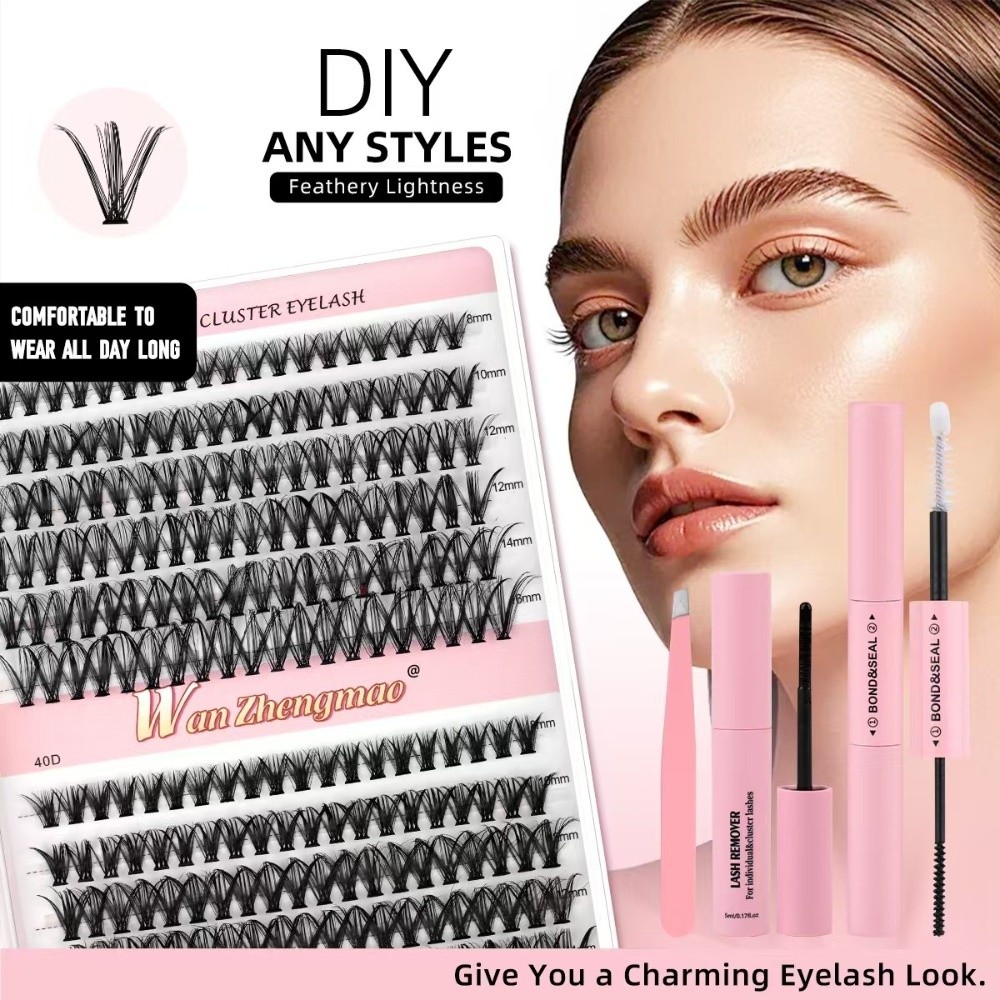 8-16mm Length False Eyelashes  - Eyelash Extension Look recension och pris