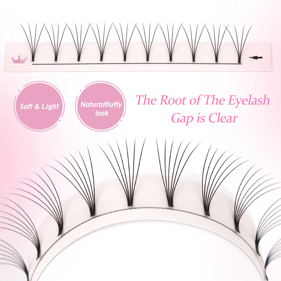 Rujade Premade Volume Fans Sho - Eyelash Extension Russian recension och pris