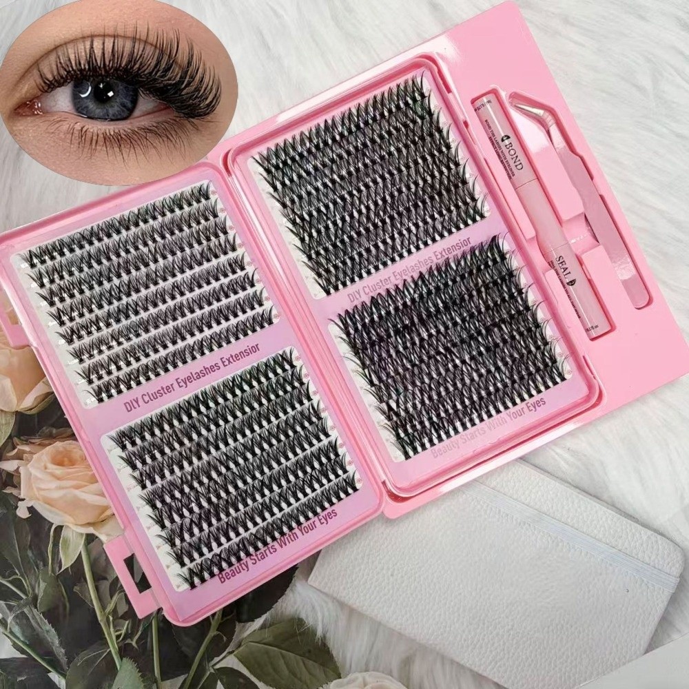 New Thick Long False Eyelashes - Eyelash Extension Look recension och pris