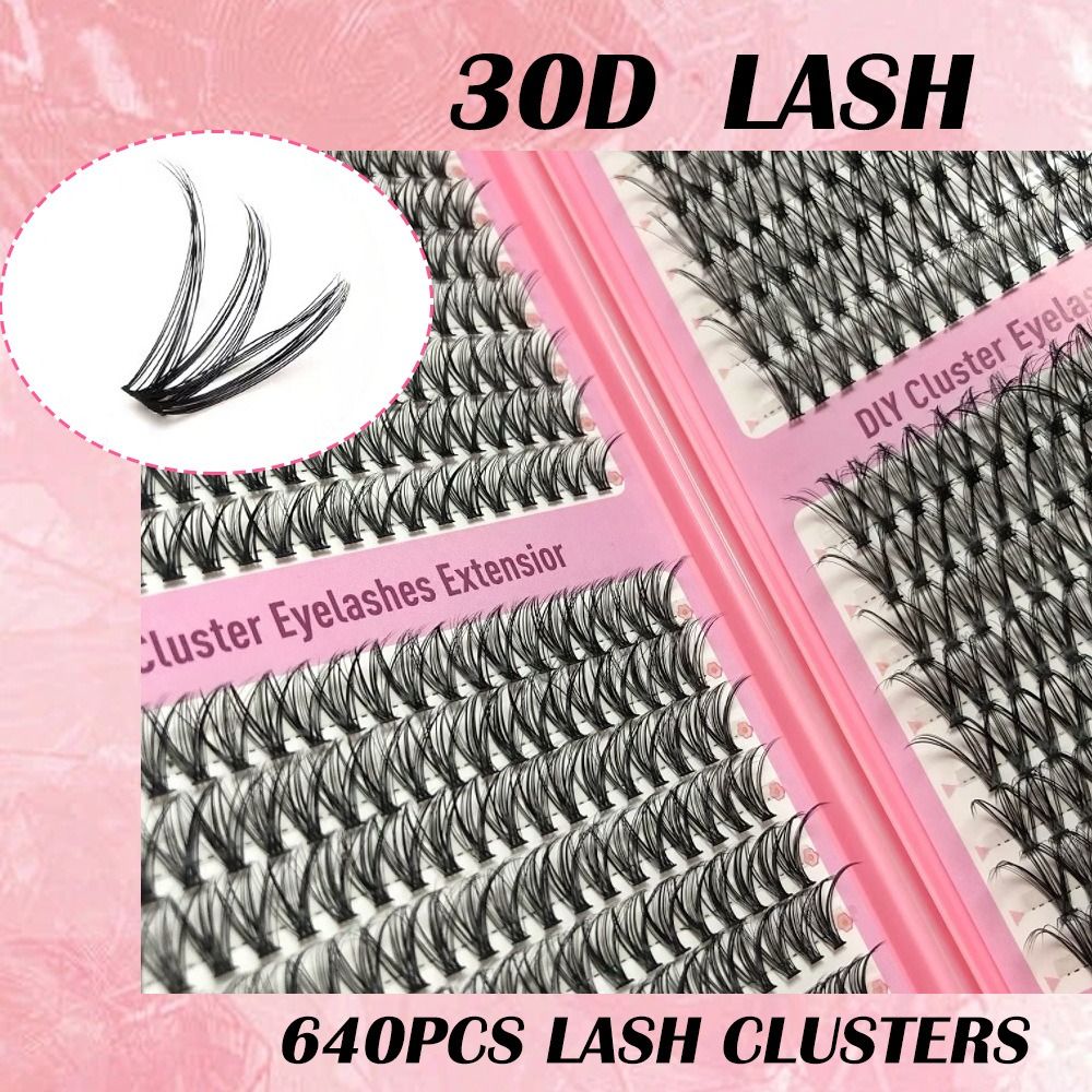 New Thick Long False Eyelashes - Eyelash Extension Look recension och pris