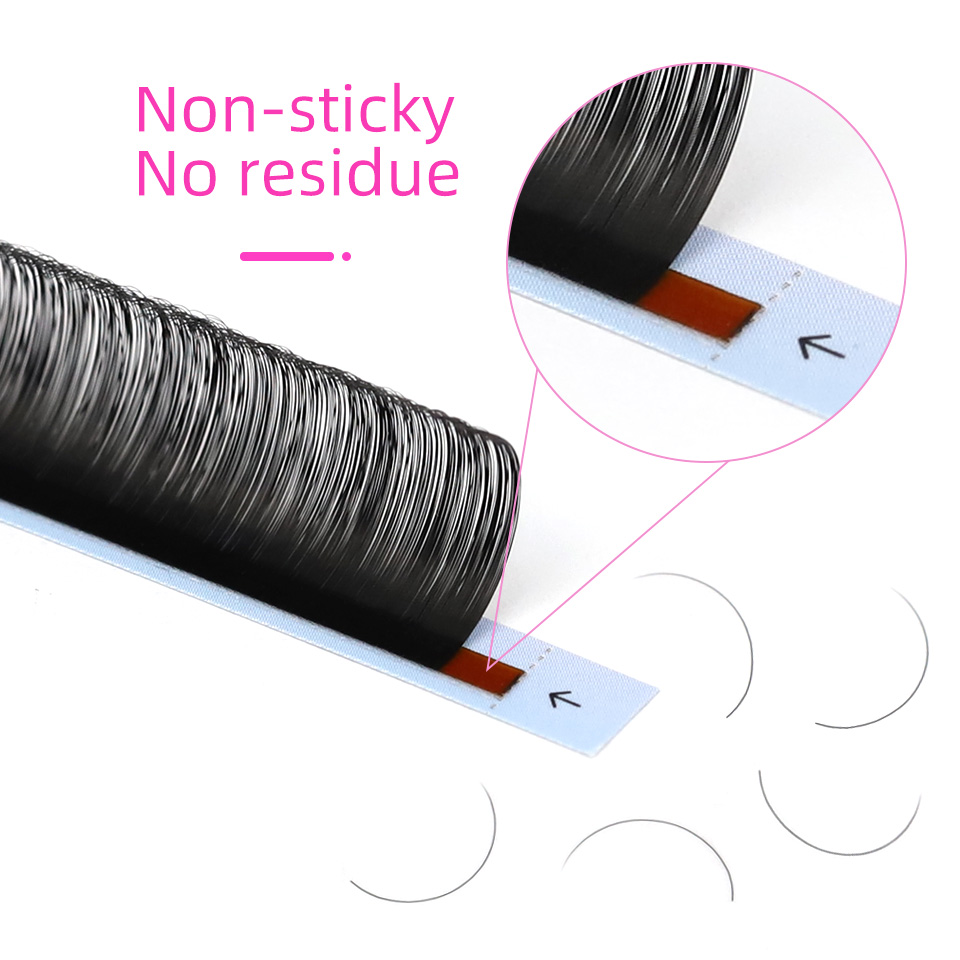 RUJADE 5 Cases/Lot False Eyela - Eyelash Extension Russian recension och pris
