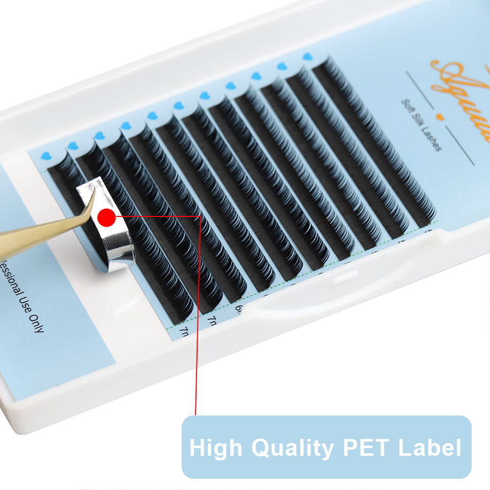  AGUUD Bottom Lower Individua - Eyelash Extension Human Hair recension och pris