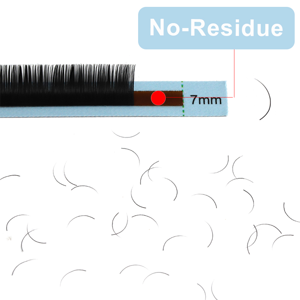  AGUUD Bottom Lower Individua - Eyelash Extension Human Hair recension och pris