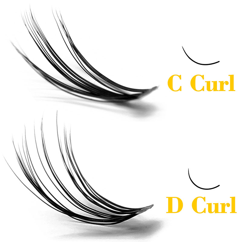 Kimcci 60 Bundles Mink Eyelash - Eyelash Extension Russian recension och pris